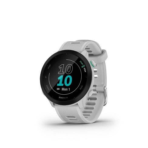 Garmin Forerunner 55 Gps Running Smartwatch White Target