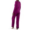 Fruit of the Loom Women's and Women's Plus Long Sleeve Pajama Set - 2 of 4