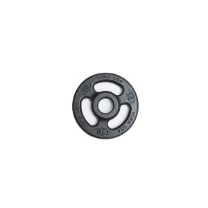 York Barbell ISO-Grip Weight Plates Durable Multi-Grip Fitness Plates for Home Gym School and Commercial Use - 1 of 1