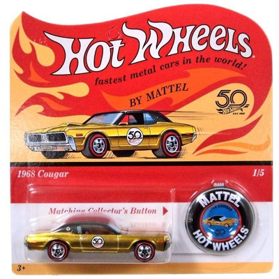hot wheels 50th anniversary