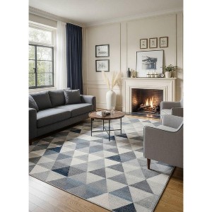 Rug Branch Contemporary Geometric Indoor Rug - 1 of 4