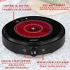 Brentwood 1,300-Watt 10-In. Countertop Ceramic Glass Cooktop Surface with Single 8-In. Infrared Burner, Black - 4 of 4