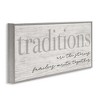 Stupell Industries Family Traditions Heartfelt Phrase, 24" x 10" - 3 of 4