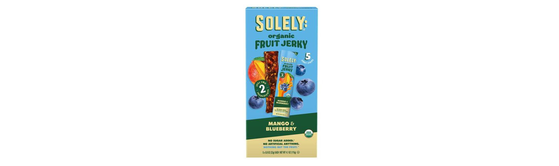 Solely Fruit Snack Jerky - 4.1oz/5ct