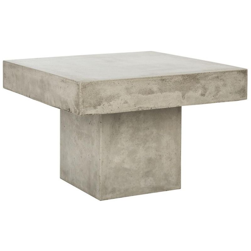 Tallen Concrete Indoor/Outdoor Coffee Table - Dark Grey - Safavieh., 4 of 9