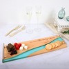 Pavilion Gift Company - Family & Friends - 21" Wood & Resin Cheese/Bread Board Set - Cutting Boards - 2 of 4