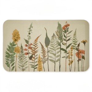 Stupell Industries Simple Fall Botanics Printed Anti-Fatigue Floor Mat, design by Elizabeth Medley, 30"x18" - 1 of 4