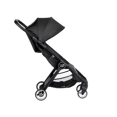 Ultra-Compact Black Lightweight Travel Bassinet Stroller
