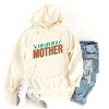 The Life Of A Mother Puff/Glitter - Womens Hoodie - 3 of 3