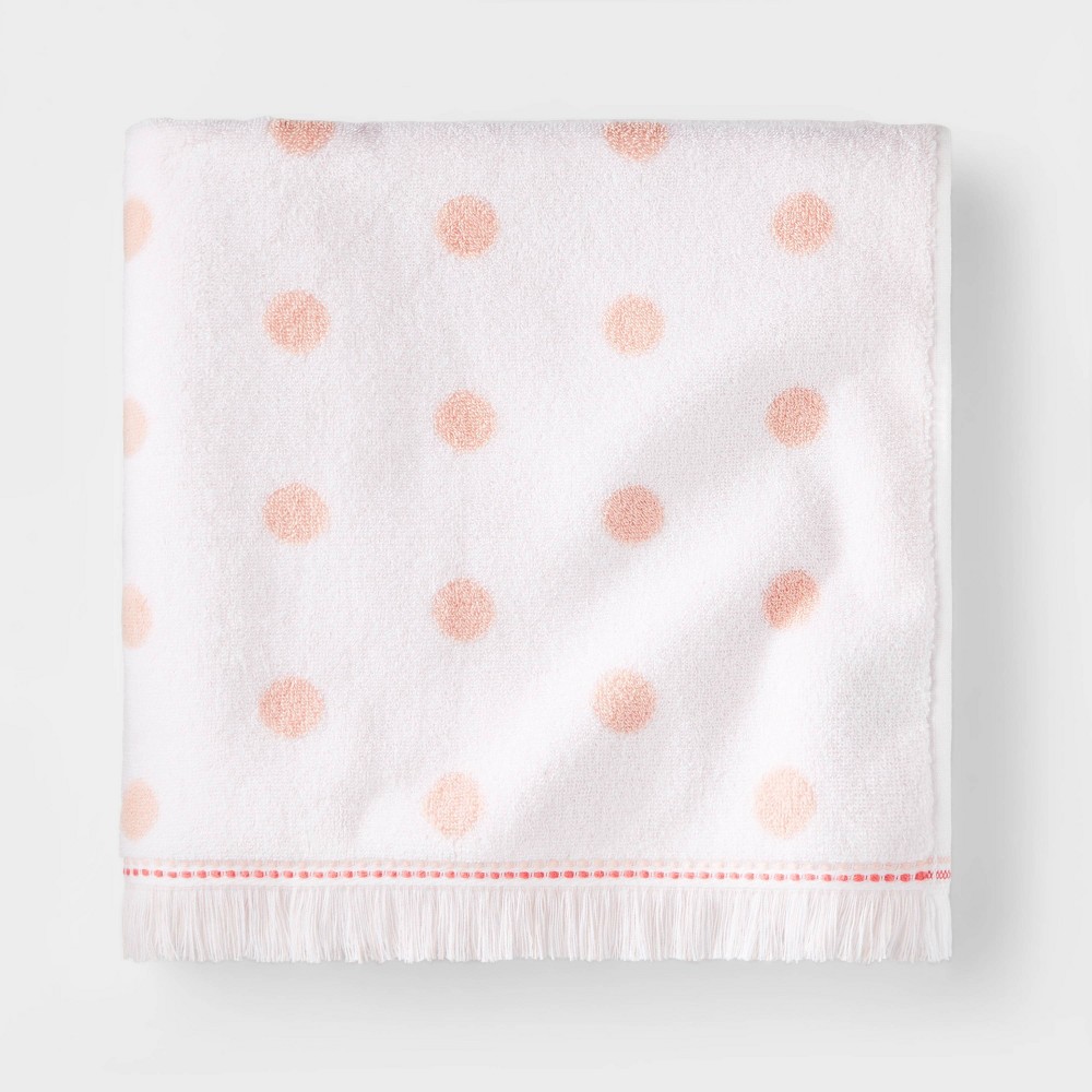 Photos - Towel Dot Kids' Bath  Pink with SILVADUR™ Antimicrobial Technology - Pillow