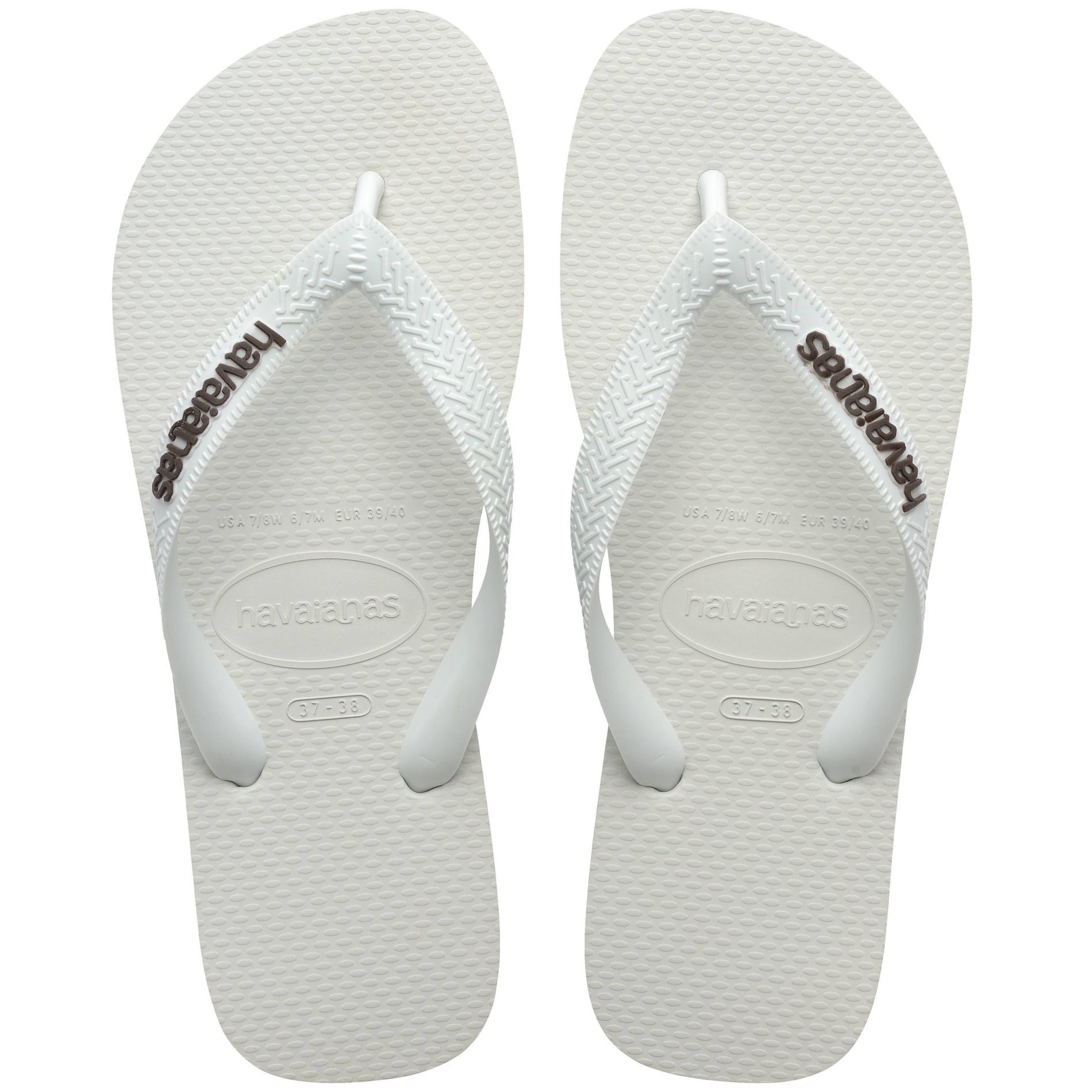 Havaianas Women's Logo Flip Sandals - White