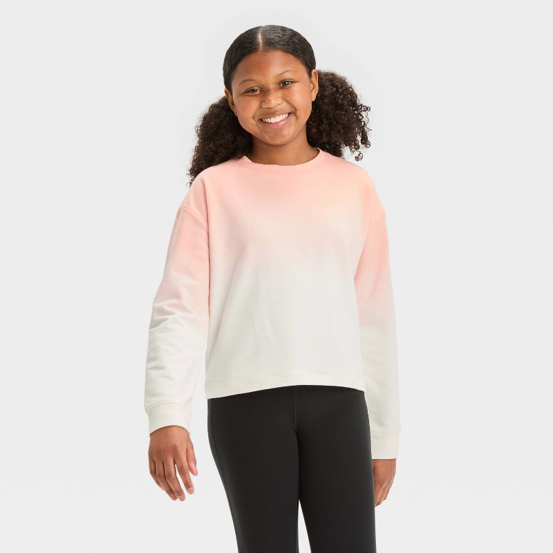 Girls&#39; Lightweight Pullover Sweatshirt - All In Motion™, 1 of 4