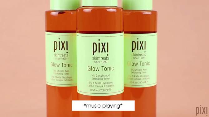 Pixi Skintreats Glow Tonic Glycolic Acid Exfoliating Toner, 2 of 17, play video