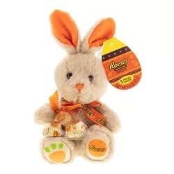 Reese's Easter Carrot Foot Bunny Plush with Chocolate - 0.9oz