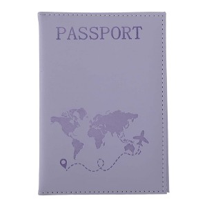Unique Bargains Print Portable Passport Holder 1 Pc - 1 of 4