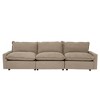 WJSHome 116''Oversized Cloud Couch Modular Sectional Reclining Couches for Living Room, 3 Seat with Power Recliner Sofa - 2 of 4