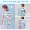Clear Backpack for School Girls, Heavy Duty TPU Transparent Bookbag, Large Stadium Approved Clear Backpack for School, Concerts, and Events - 2 of 4