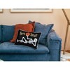 Kumasinova Square/Rectangle Halloween Throw Pillow,Bed Pillows with Various Patterns Embroidery,Festive Decorative Pillows for Bed&Fall Seasonal Decor - 4 of 4