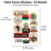 Big Dot of Happiness Happy Kwanzaa Party Favor Sticker Set - 12 Sheets - 120 Stickers - 3 of 4