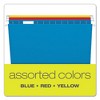 Pendaflex Colored Hanging Folders, Letter Size, 1/5-Cut Tabs, Five-Color Assortment, 25/Box - 3 of 4