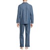 Lands' End Men's Long Sleeve Essential Pajama Set - 2 of 3