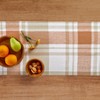 Solino Home Linen Plaid Table Runner | Fall Harvest Plaid - 3 of 4