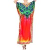 HAPPY BAY Women's House Daily Routine Evening Wear Loungewear Cover Up Slit Dress Long Home Wear Maxi Dresses Caftans for Women 2X-3X Multi,Abstract - 4 of 4