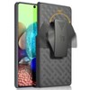 Nakedcellphone Case with Stand and Belt Clip Holster for Samsung Galaxy A71 5G - Black - 3 of 4