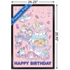 Trends International Hello Kitty and Friends - Happy Birthday Framed Wall Poster Prints - 3 of 4