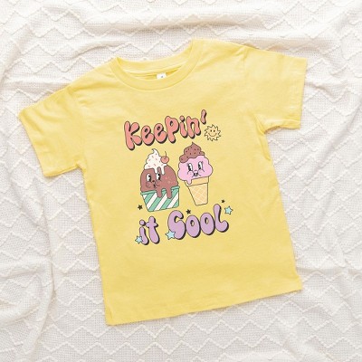 The Juniper Shop Keepin' It Cool Ice Cream Toddler Short Sleeve Tee