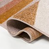 JONATHAN Y Retro Rainbow Contemporary Stripe Multi Area Rug - 4 of 4