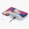 iHome Alarm Clock with Wireless Charging Station - White (iW18WC) - 3 of 4