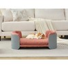Lyngins Elevated Cat and Dog Sofa Bed with Removable Cover – Indoor/Outdoor Pet Sofa for Small Dogs and Medium Cats, Scandinavian Style Cat Couch Bed - 4 of 4