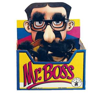 Rubies Men's Mr. Boss Moustache Eyeglasses