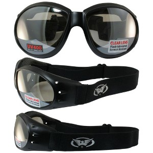 3 Pairs of Global Vision Eyewear Eliminator Safety Motorcycle Goggles - 1 of 1