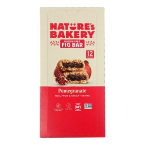 Nature's Bakery Pomegranate Fig Bars - 12 bars, 2 oz - 1 of 4