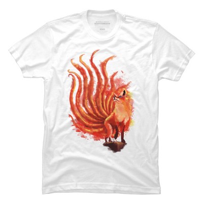 Men's Design By Humans nine tailed fox By diablojozu T-Shirt