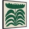 Amanti Art Delighted Floral III Emerald by Moira Hershey Canvas Wall Art Print Framed 22 x 22-in. - 2 of 4