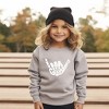 The Juniper Shop Good Vibes Skeleton Toddler Graphic Sweatshirt - 2 of 2