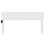 Atlantic Furniture Orlando Queen Headboard with Turbo Charger in White - image 4 of 4