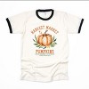 Simply Sage Market Harvest Market Pumpkins Local Organic Ringer Tee - 2 of 4