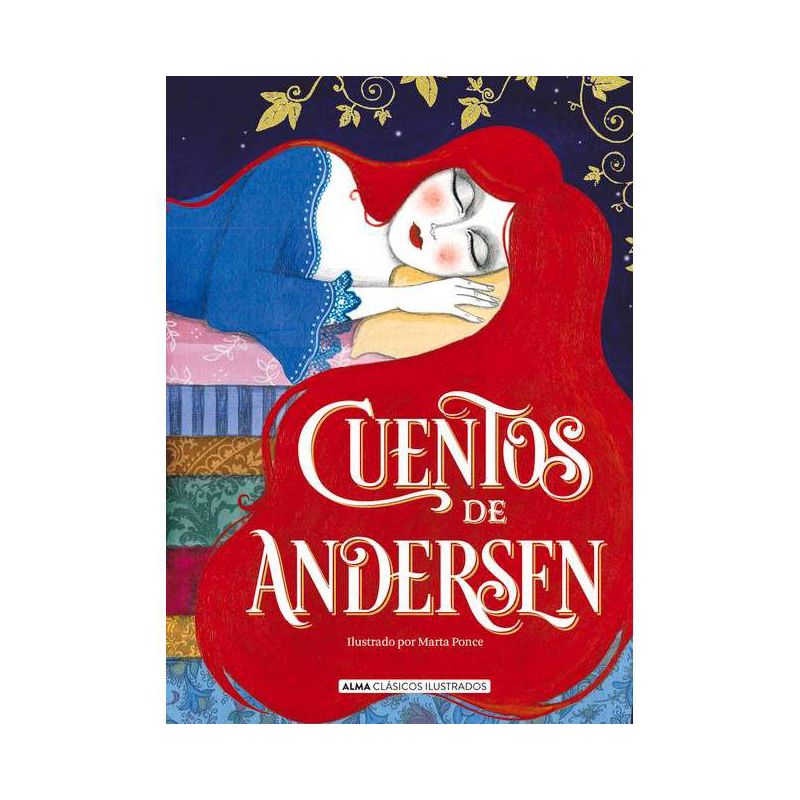 Cuentos de Andersen - (Clásicos Ilustrados) by  Hans Christian Andersen (Hardcover), 1 of 2