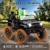 Black 24V 2 Seater Ride On Car, Electric Truck for Big Kids Ages 3-8, Ride On Toy with 5.5MPH Max Speed, Remote Control - 4 of 4