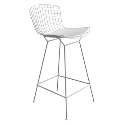 target leather stool