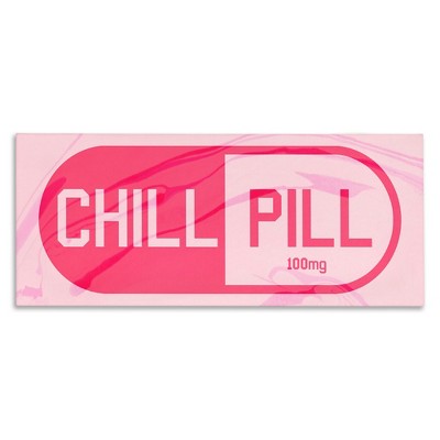 Stupell Industries Chill Pill Modern Pop, 24" x 10"