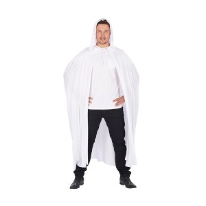 Orion Costumes Unisex Hooded Adult Costume Cape | White - 1 of 3