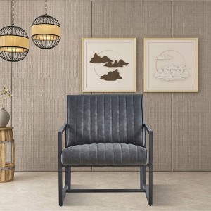 NicBex Accent Chair Modern Arm Chair with High Quality Fabric for Kitchen, Dining, Bedroom, Living Room - 1 of 4