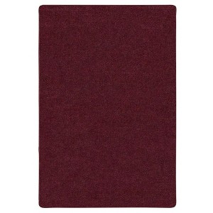 Carpets for Kids Mt. St. Helens Cranberry Solid Classroom Rug - 1 of 4