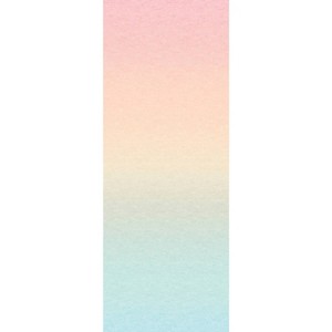 RoomMates Aura Ombre Peel and Stick Wallpaper Mural Rainbow: Vinyl Self-Adhesive Abstract Design, Large Coverage 15.4 sq ft - 1 of 4