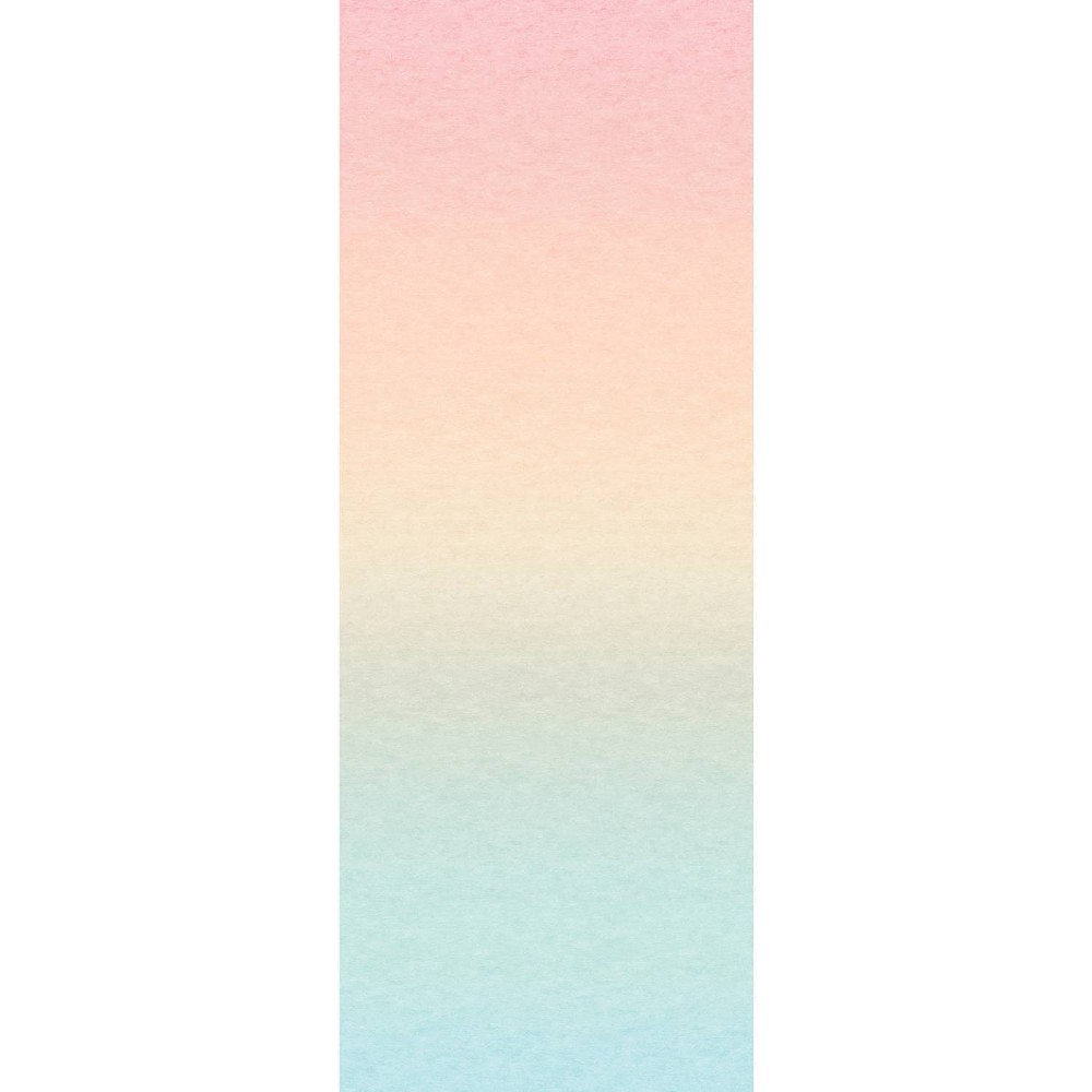 Photos - Wallpaper Roommates Aura Ombre Peel and Stick  Mural Rainbow 